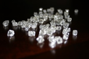 Rough diamonds from BHP's Ekati mine